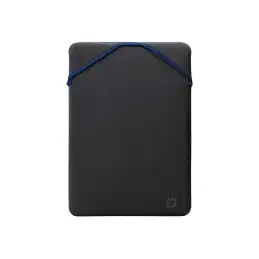 HP Protective - Housse d'ordinateur portable - 15.6" - noir, bleu - pour Laptop 15, 15s Pavilion 15 (2F1X7AA)_4
